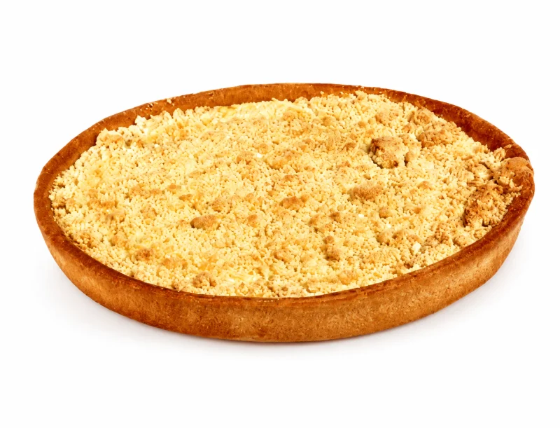 Pudding kruimelvlaai