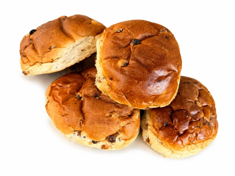 Mega Krentenbollen 5 stuks