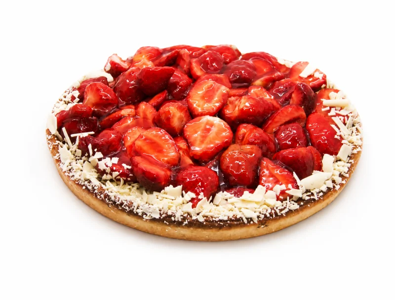 Aardbeienvlaai
