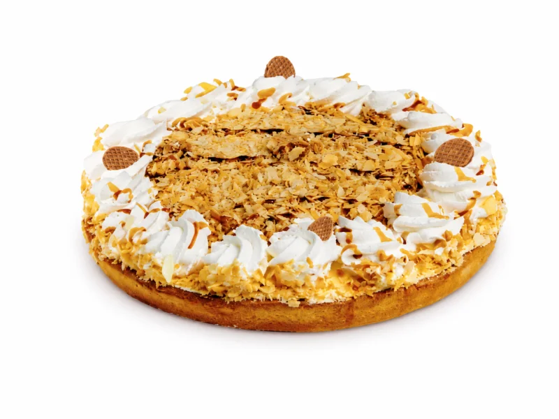 Stroopwafelvlaai