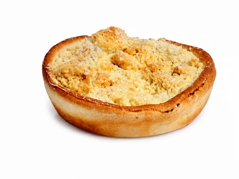 Mini Pudding Kruimelvlaai