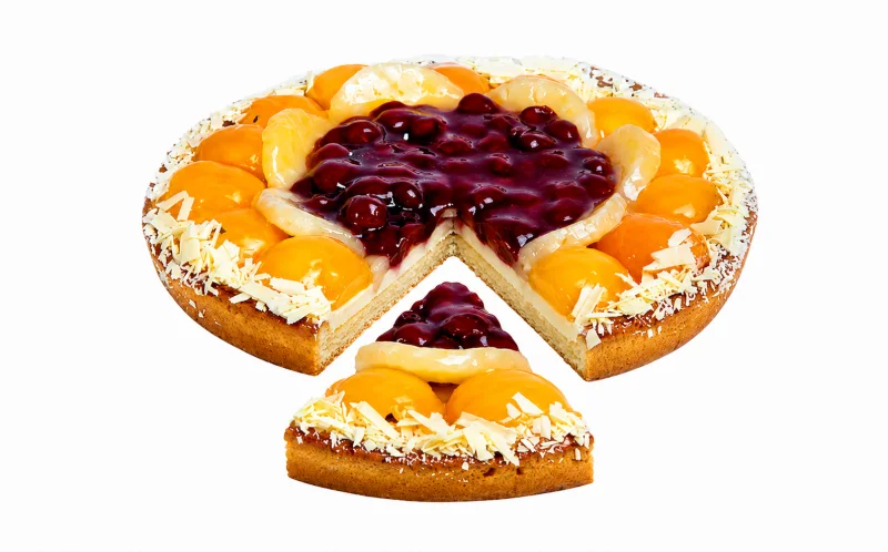 Gemengd fruitvlaai