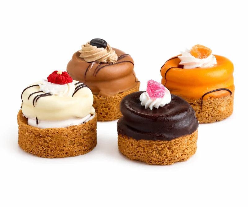 Petit fours 4 stuks